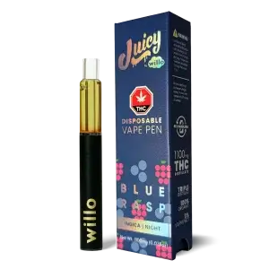blue raspberry thc disposable
