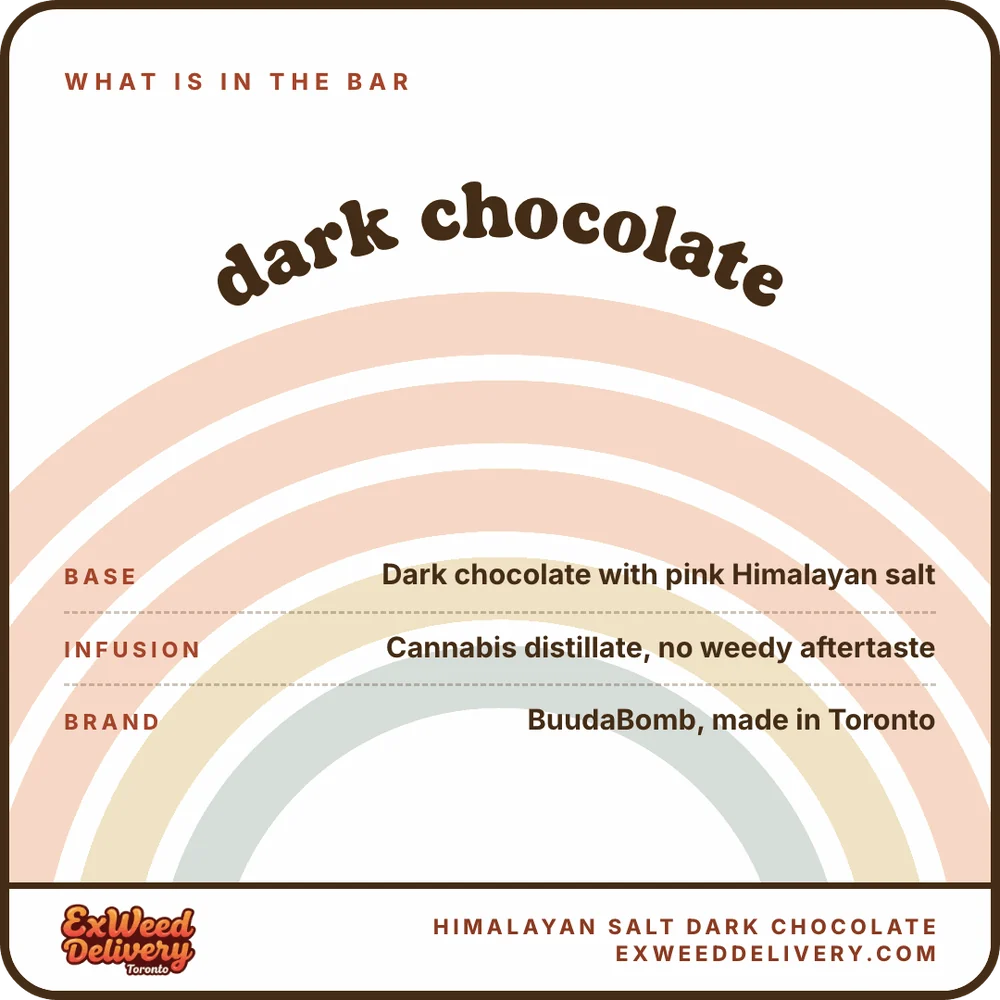 Himalayan Salt Dark Chocolate whats in the bar