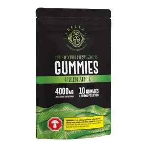 Gummies Green Apple 4000mg Jesus Christ Super Strain by Delia