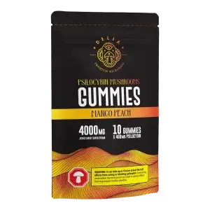 Gummies Mango Peach 4000mg Jesus Christ Super Strain by Delia