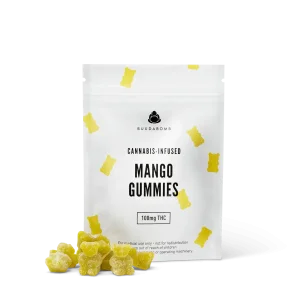 Mango Gummies White Label 100mg by BuudaBomb