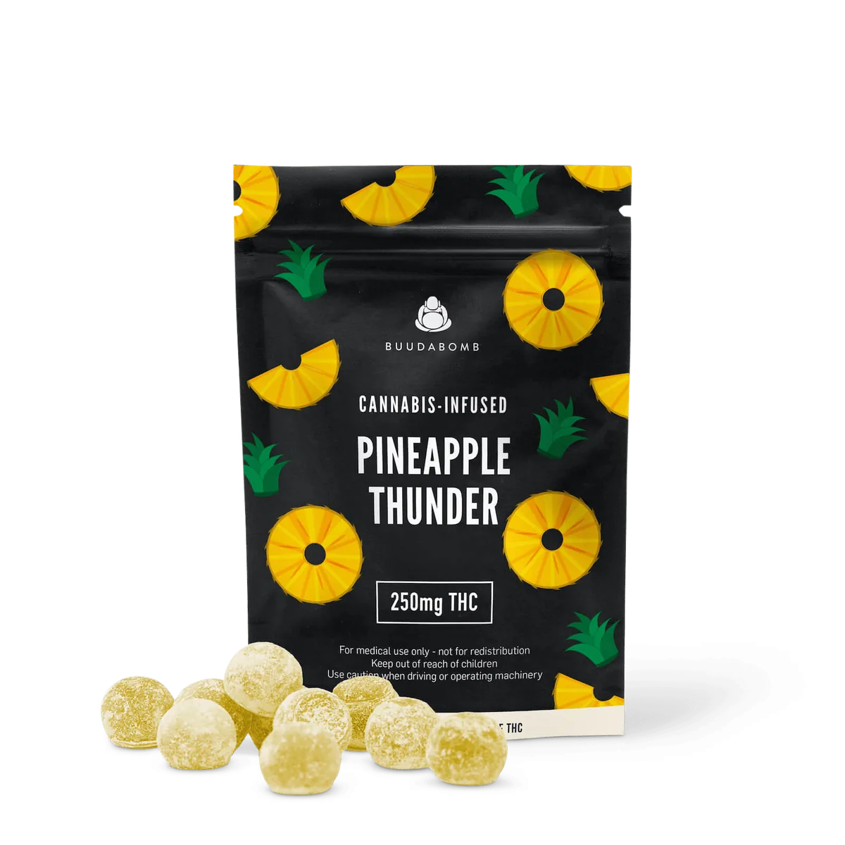 Pineapple Thunder Black Label 250mg by BuudaBomb