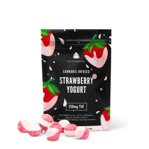 Strawberry Yogurt Explosion Black Label 250mg by BuudaBomb
