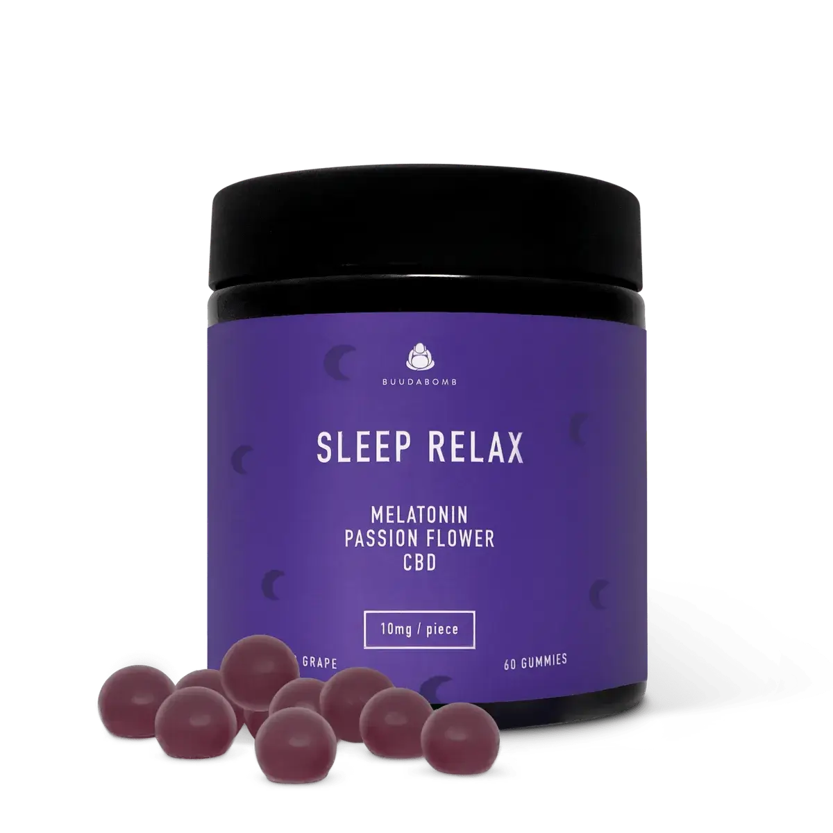 Sleep Gummies Wild Grape (60 Pack) by BuudaBomb