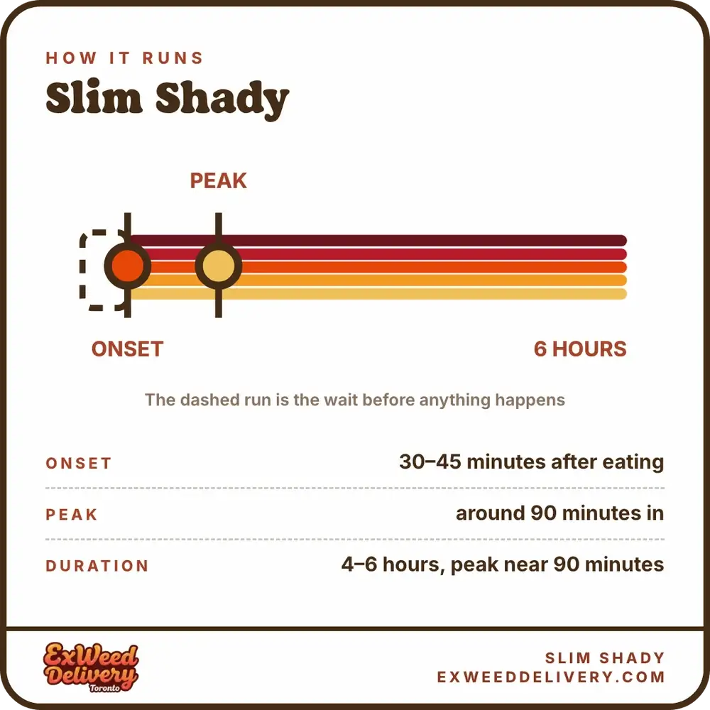 Slim Shady onset and duration